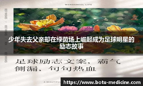 少年失去父亲却在绿茵场上崛起成为足球明星的励志故事
